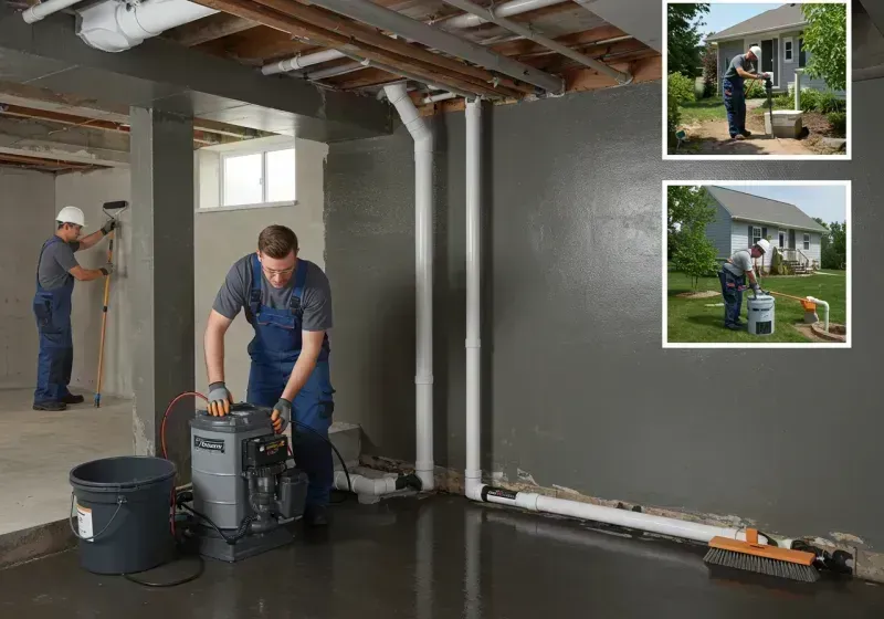 Basement Waterproofing and Flood Prevention process in Clayton, NJ